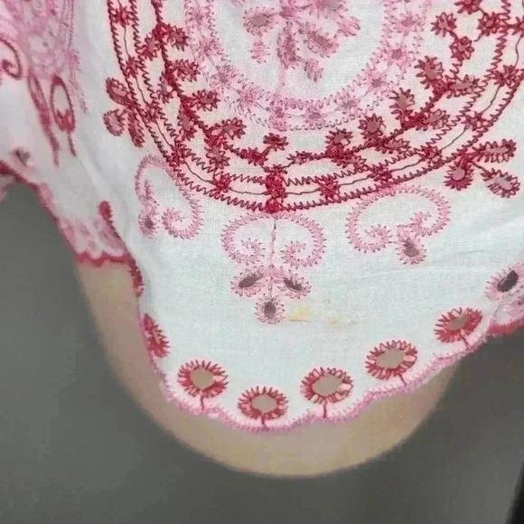 Talbots EMBROIDERED TUNIC SHELL - ARTISTIC MEDALLION Womens XLP Petite - Picture 12 of 12